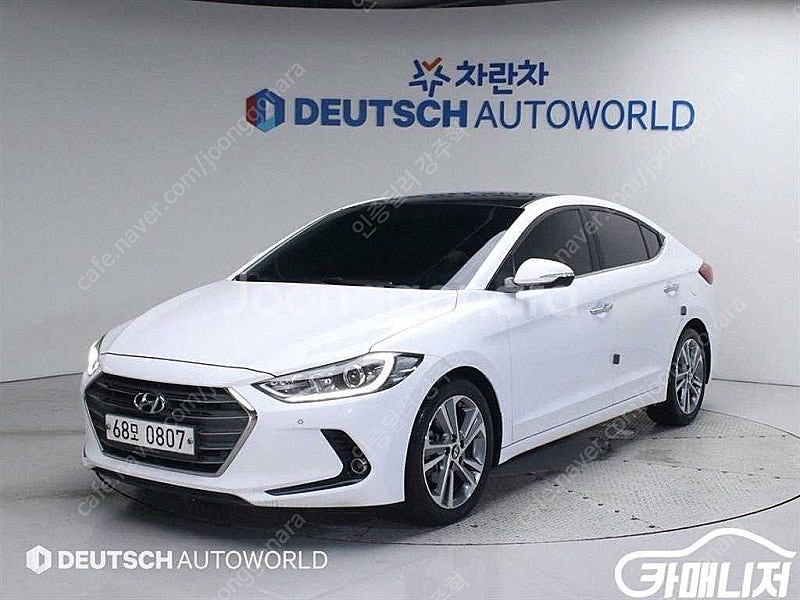 [현대]아반떼 AD 1.6 GDI 프리미엄 중고차중고차...--0