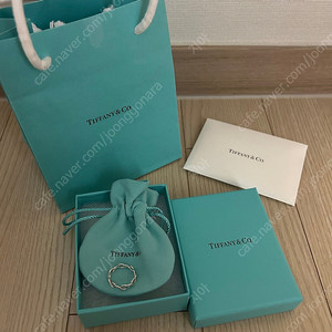 티파니앤코 실버링 인피니티 네로우 밴드
