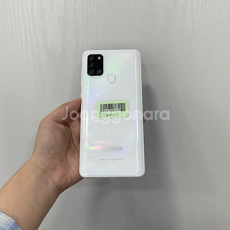 96379 갤럭시A21s 32GB 화이트 부산 중고폰 ...--2
