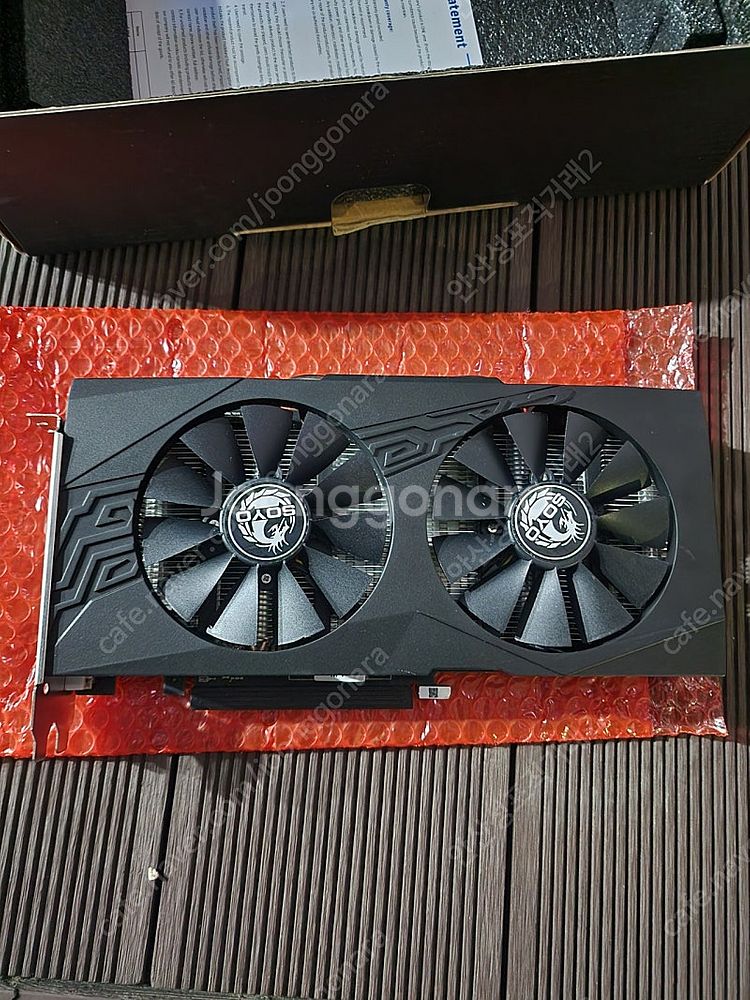 (단순개봉) Soyo 라데온 RX580 8GB 그래픽카...--1
