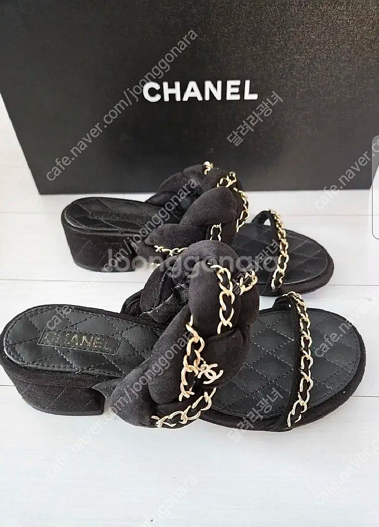 샤넬 샌들 여성 명품 샌들--1