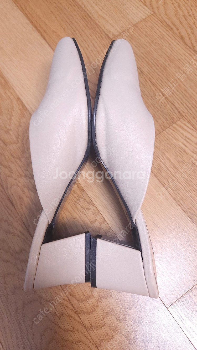 (택포) v컷 뮬(245, 베이지)--2