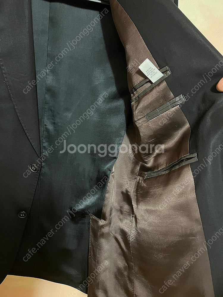 폴스미스 메인라인 울 친츠(chintz) 원단 수트 u...--5