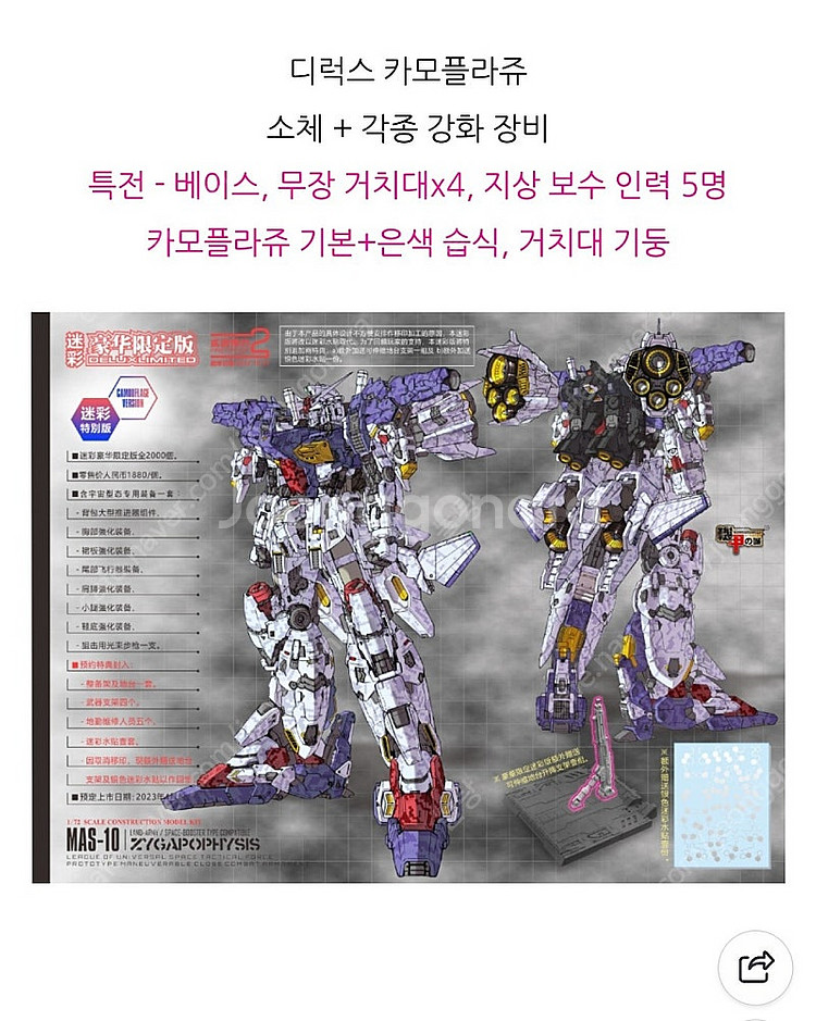 메카니코어 1/72 MAS-10 GP01 제피랜서스--3