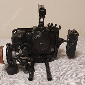 BMCC 6K + 케이지(스몰리그) + 팔로우포커스(스몰리그)