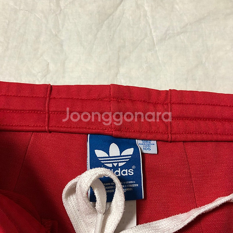 아디다스 유로파 트레이닝팬츠 레드 105--1