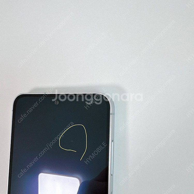 갤럭시S24FE 블루 256기가 무잔상 중고폰--1
