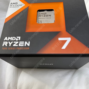 AMD 라이젠 7800X3D 국내정발 풀박스 중고
