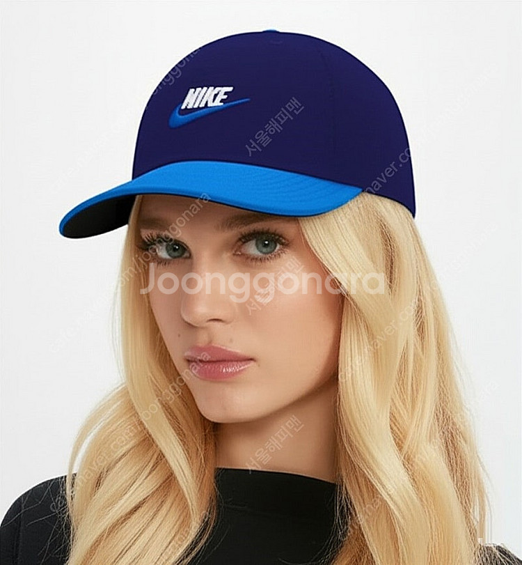 NIKE 나이키 레어 클래식 투톤 네이비/스카이블루 볼...--6