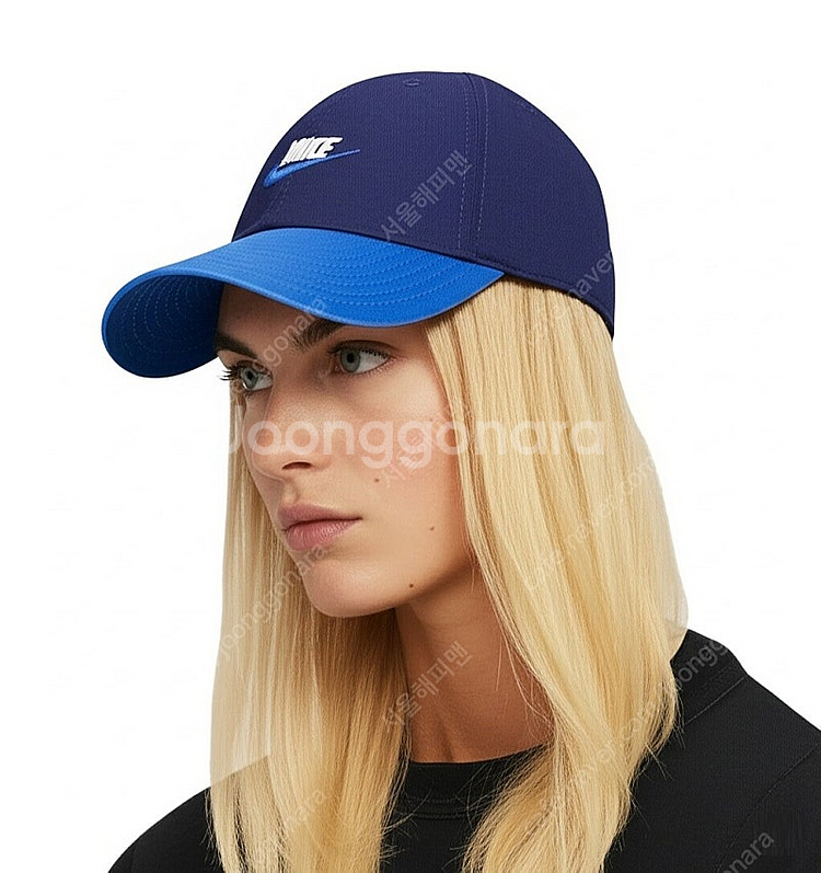 NIKE 나이키 레어 클래식 투톤 네이비/스카이블루 볼...--9