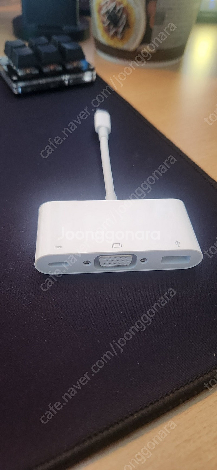 Apple USB C to VGA 멀티포트 어댑터 4만...--2