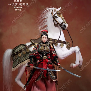 Mr. Z x DING TOYS DT003-B 수호전 지혜성 일장청 호삼랑 레드 및 전투마