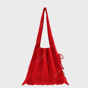 새상품) 조셉앤스테이시 럭키 플리츠 니트백 S(Barbados Red)