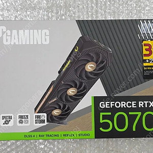 조텍 RTX 5070 SOLID OC D7 12GB 미개봉 새제품