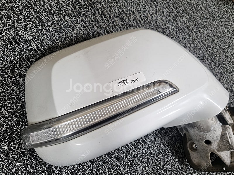 쉐보레 올란도 차콜 그레이 화이트 7핀 9핀 10핀 사이드미러 사이드밀러 판매합니다.--4