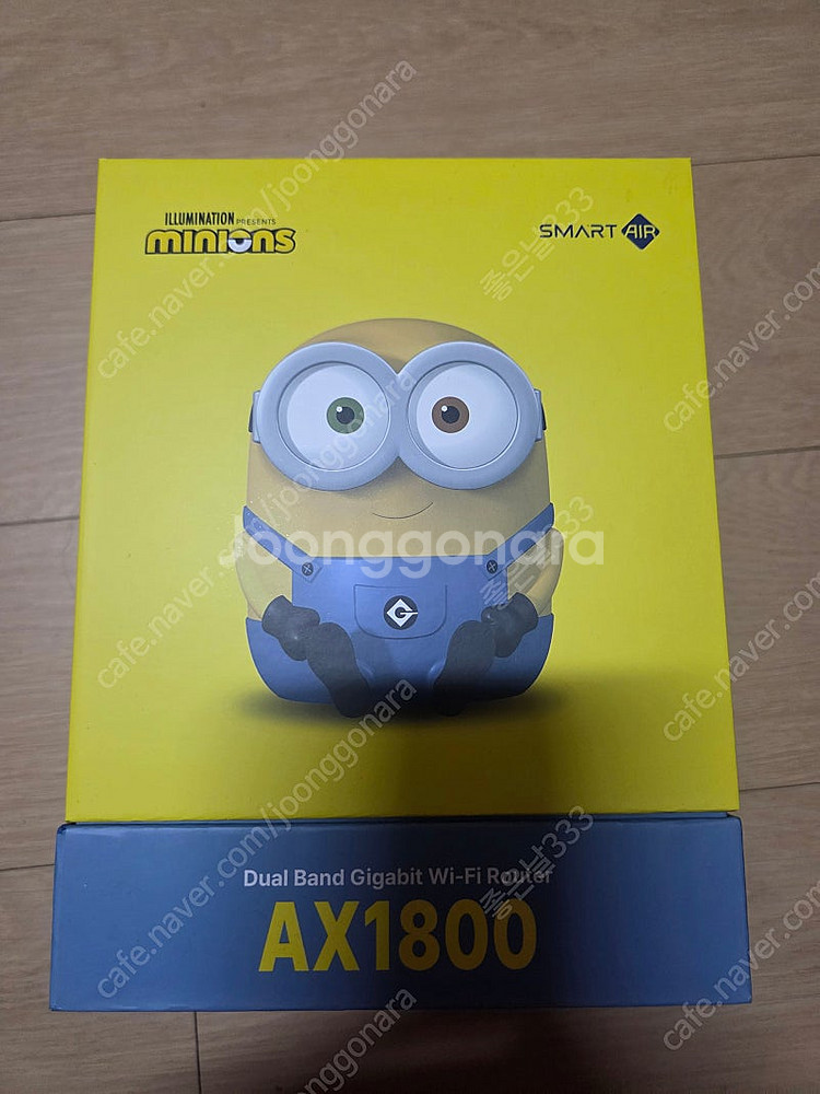 미니언즈 AX1800 wifi6 공유기 미개봉 팝니다--0