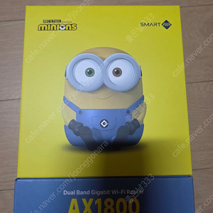 미니언즈 AX1800 wifi6 공유기 미개봉 팝니다