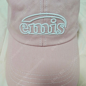 emis 이미스 볼캡 핑크 모자