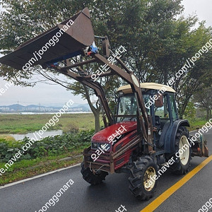 동양 T431M 43마력 트랙터 판매 (로더 + 여프로집게 + 로타리 + 유압써레)