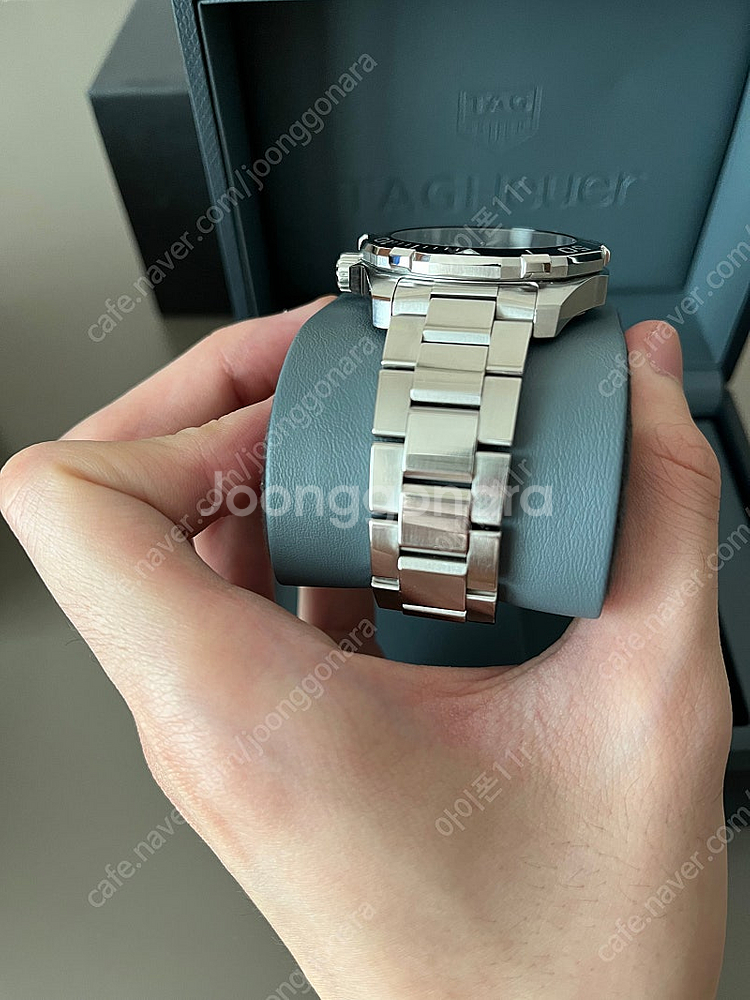 태그호이어 아쿠아레이서 검판 41mm 쿼츠 판매--5