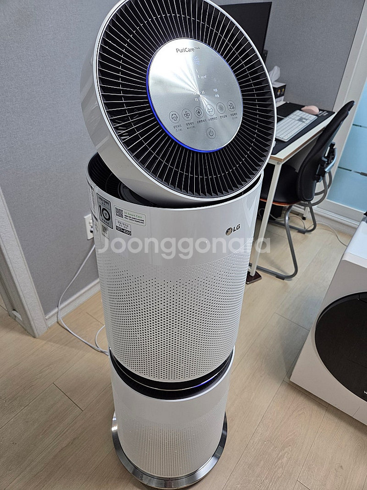 LG 퓨리케어 2단 공기청정기 30평형--0