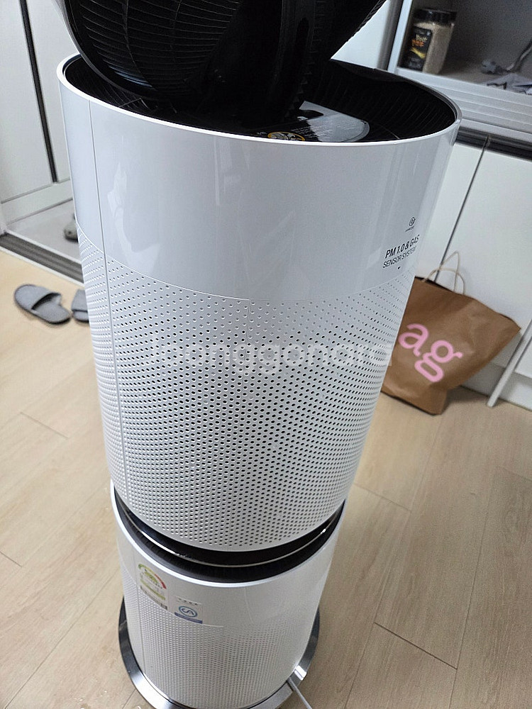 LG 퓨리케어 2단 공기청정기 30평형--2