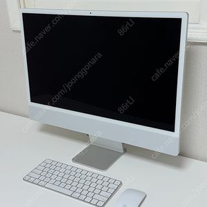 iMac 아이맥 24인치 M1 8GB 실버 판매합니다.