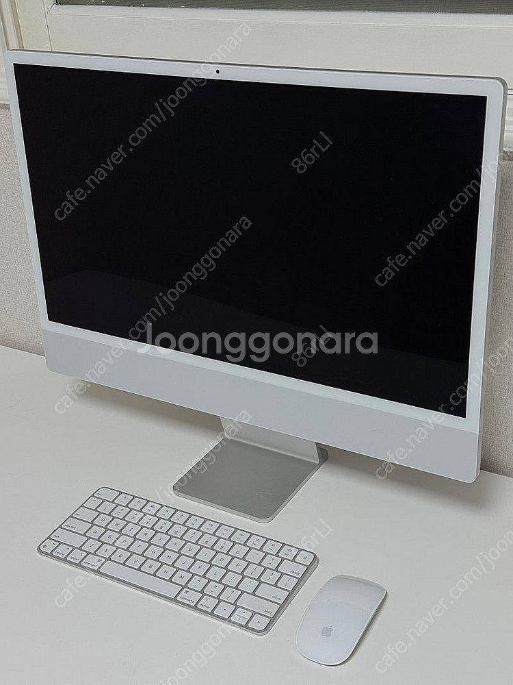 iMac 아이맥 24인치 M1 8GB 실버 판매합니다.--1