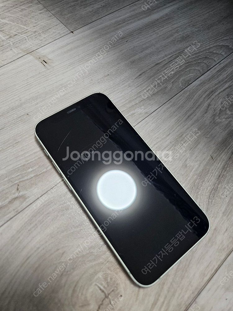 아이폰12미니 128GB 팝니다. (배터리75%, 찍힘...--0