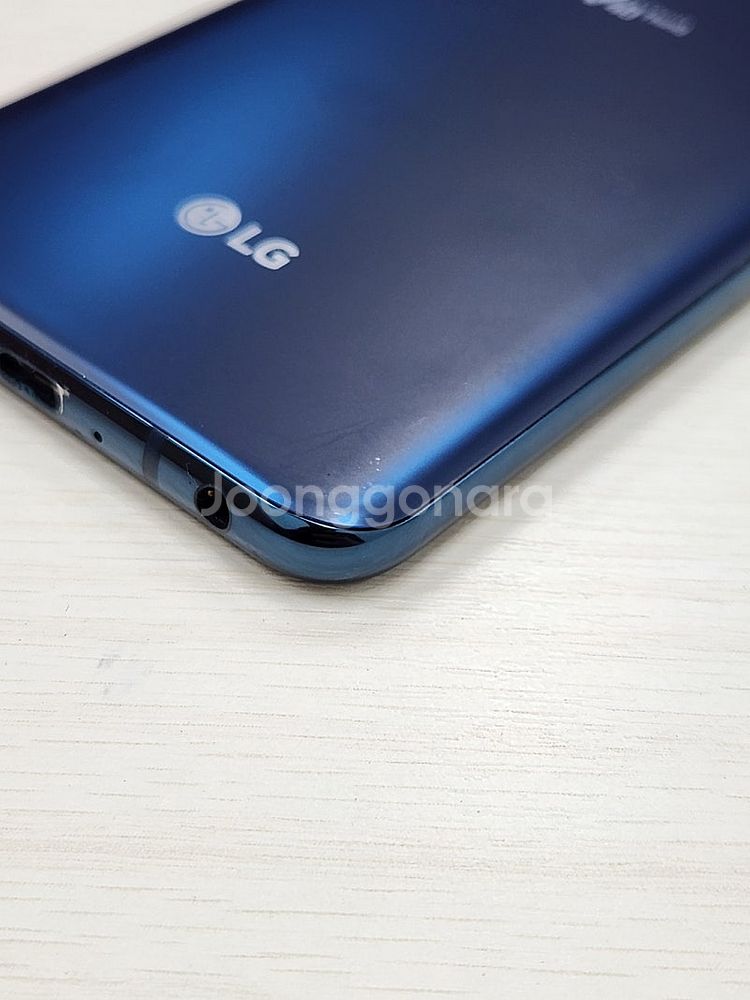 LG V40 블루색상 128용량 상태좋은 무잔상 단말기...--4