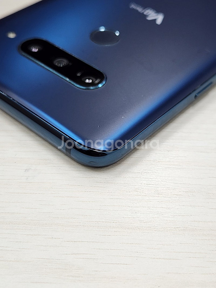 LG V40 블루색상 128용량 상태좋은 무잔상 단말기...--6