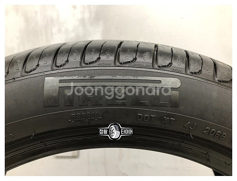 중고타이어 피렐리 신투라토 P7 245/45R18 5시...--2