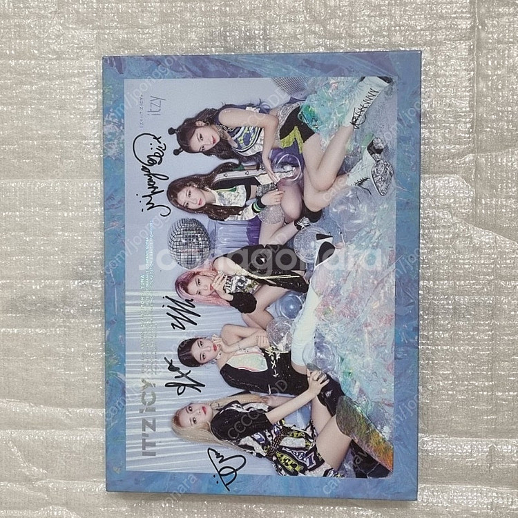 (친필 싸인) 있지 itzy icy CD 앨범 음반--0