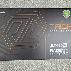 ASROCK 라데온 9070XT 타이치 미개봉