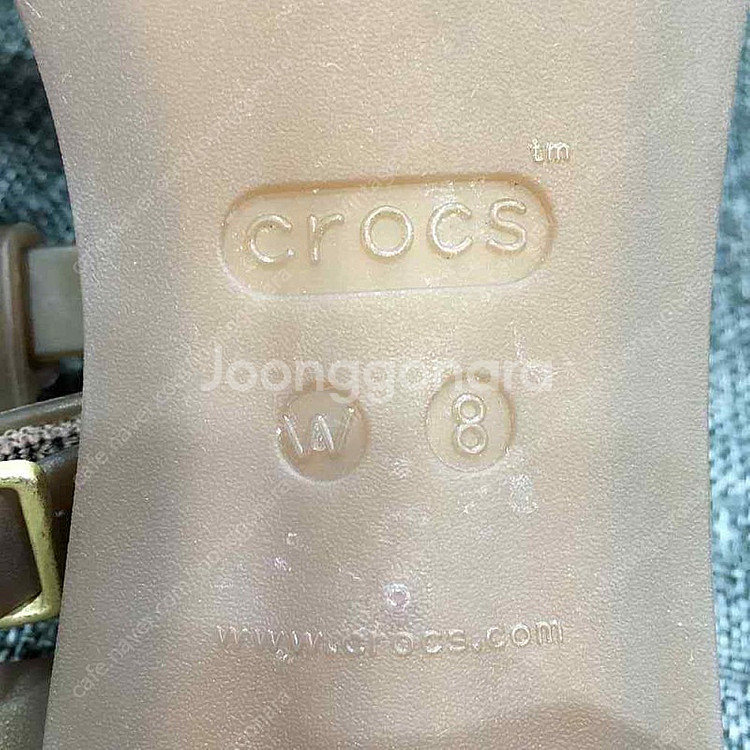 크록스 이자벨라 블록 힐 샌들 204002-81D(25...--9