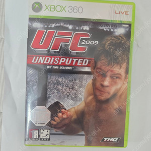 UFC 2009 언디스퓨티드 국내 정발판 Xbox360