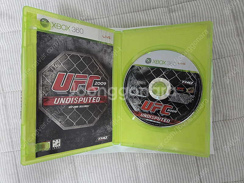 UFC 2009 언디스퓨티드 국내 정발판 Xbox360--2