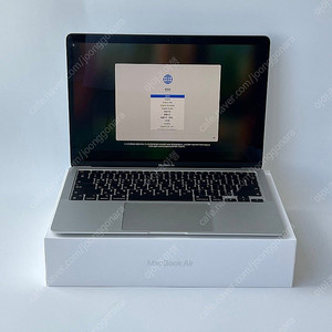 맥북에어 13인치 M1 8코어 7코어 8GB 256GB 노트북