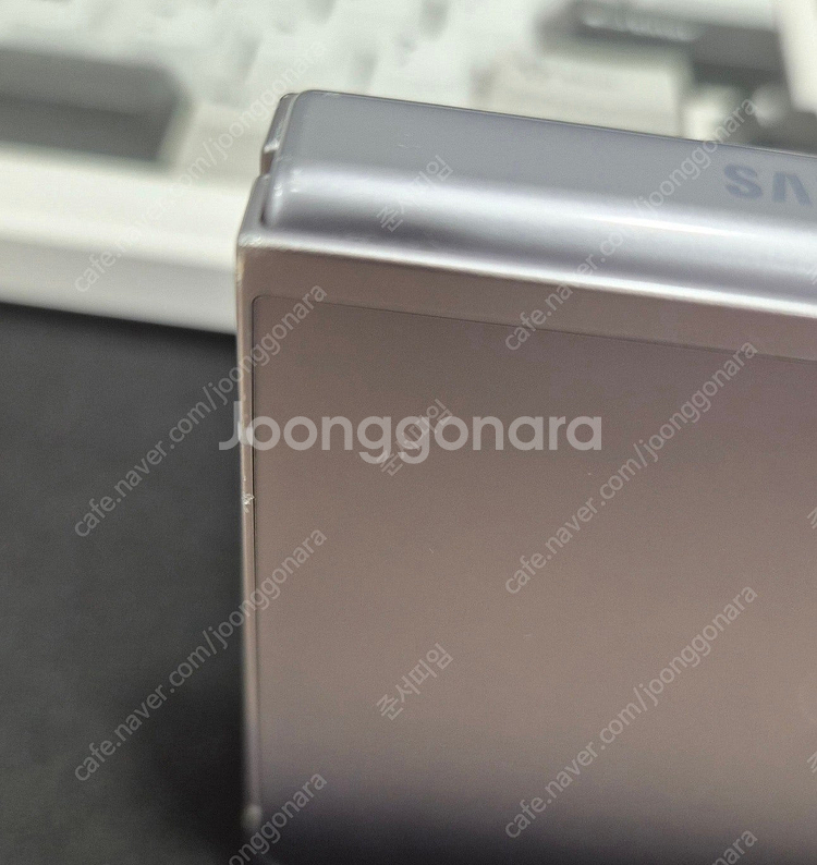 갤럭시 Z플립6 실버 256gb 풀박스 자급제 + 강화...--5