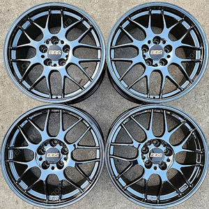 [인천휠/18인치중고휠] 18인치 BBS RGR 블랙크롬 중고휠 8.0J PCD 114.3 5홀