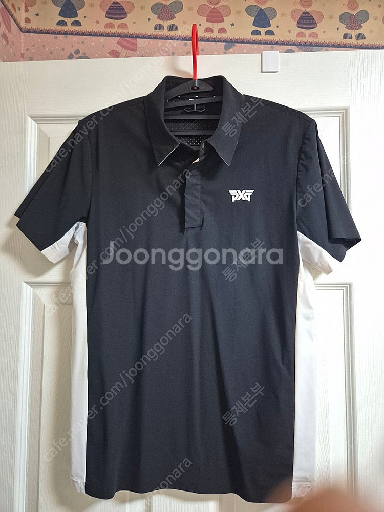 정품 ㅡPXG 반팔카라티 블랙 m 95슬림사이즈 판매합니다.--0