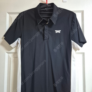 정품 ㅡPXG 반팔카라티 블랙 m 95슬림사이즈 판매합니다.