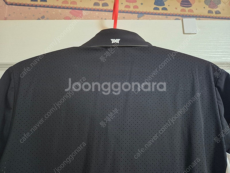 정품 ㅡPXG 반팔카라티 블랙 m 95슬림사이즈 판매합니다.--3