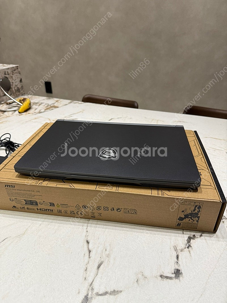 msi 고성능 노트북판매(거의새상품)/R7 7735hs...--5