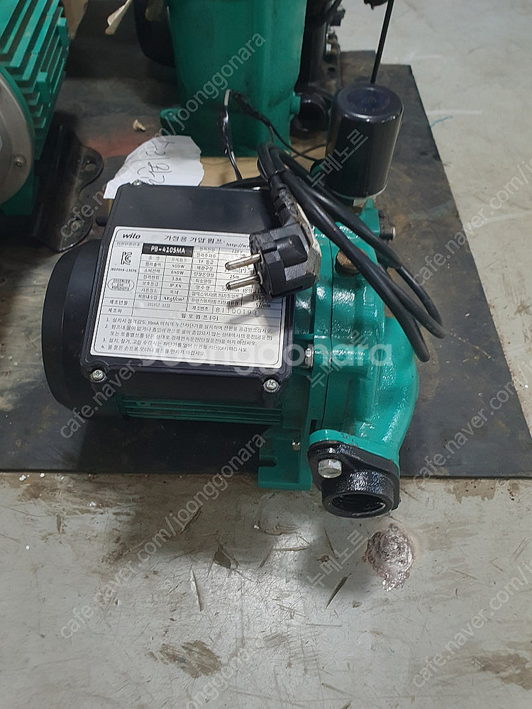 한일펌프 PH-255A, 윌로펌프 PB-410SMA, ...--1