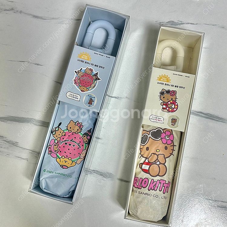 올리브영 태닝키티 산리오 양산 양우산 새상품--0