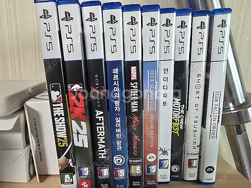 Ps5 플스5 cd10장 더쇼25/ nba 2k25/ ...--0