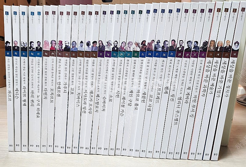 웅진 바투바투 인물이야기 한국편+세계편 68권--5