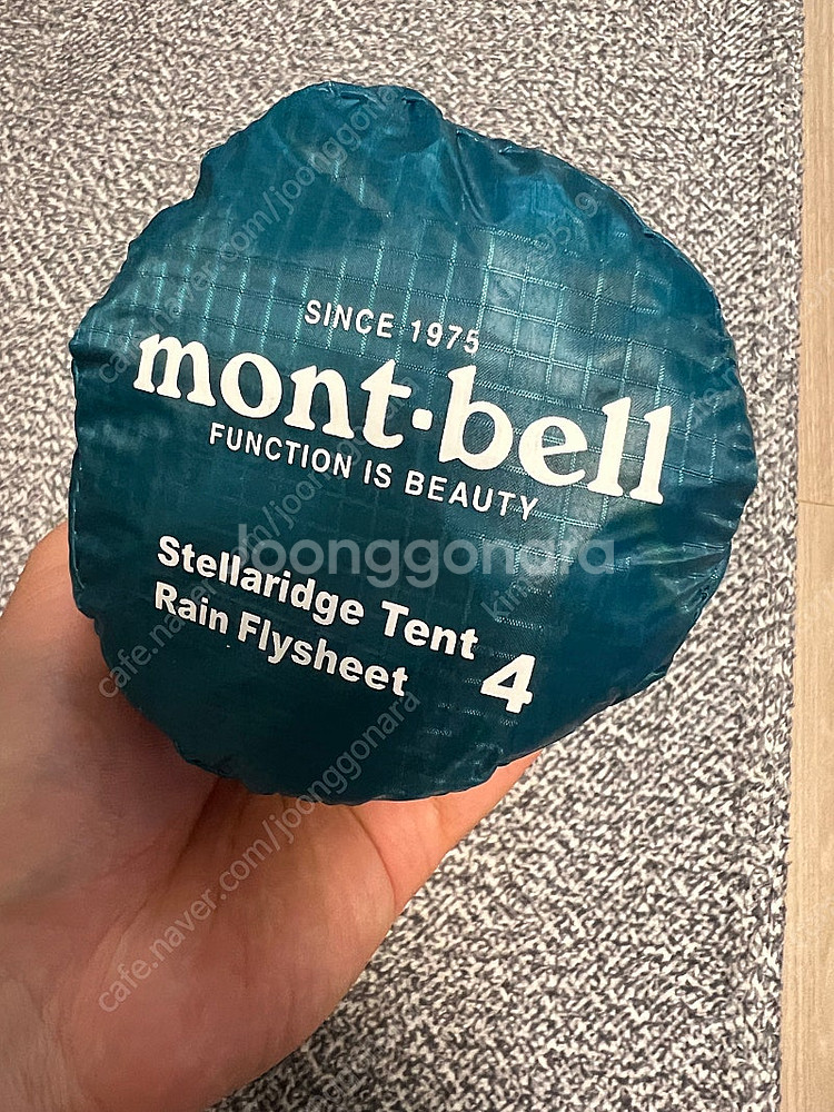 몽벨 국내정품 스텔라릿지4 teal 색상 플라이 새제품...--0