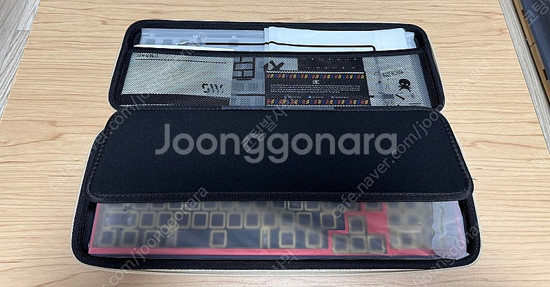Qwertykeys QK100 키보드 레드--7